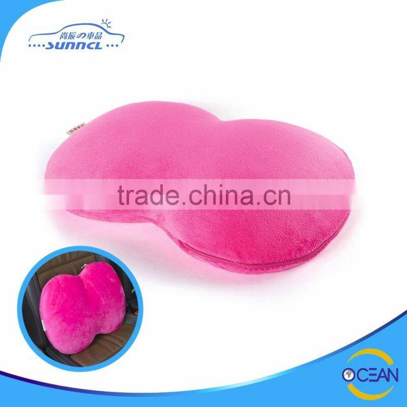 Classic Design High Quality U Shape Memory Foam Travel Neck Pillow Covered by Velvet