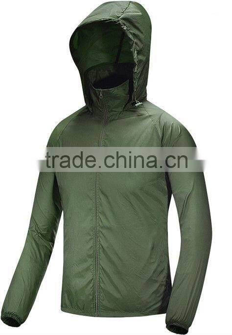 Unisex Spring Super Light 100% Nylon Water-Proof & Wind-Proof Outdoor Jacket