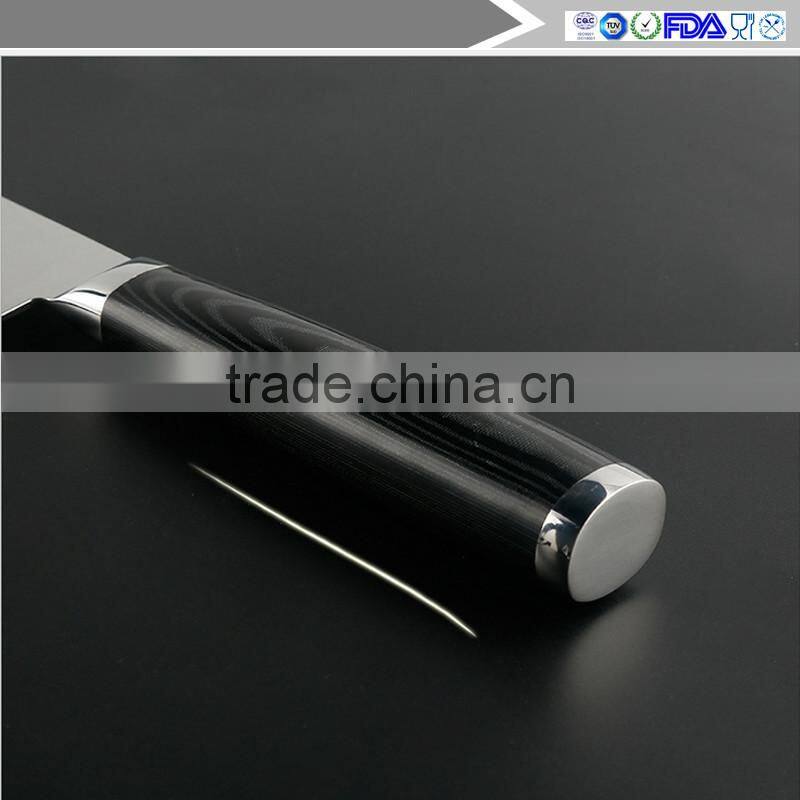 High Quality Tiny Wave Pattern 6.5 inch Damascus kitchen knife