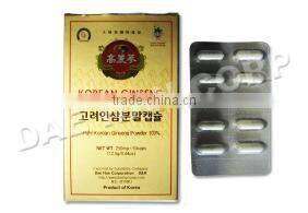 KOREAN GINSENG POWDER CAPSULE