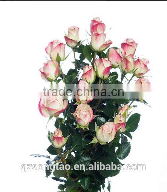 Latest artifiicial rose mixed rose flower table decorations centerpieces wedding
