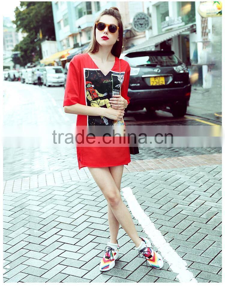 100%cotton eye bird fabric 2017 fashion women's clothing new style high quality