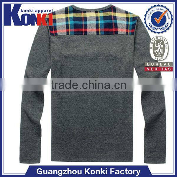 wholesale customizable mens long sleeve t shirt t-shirt