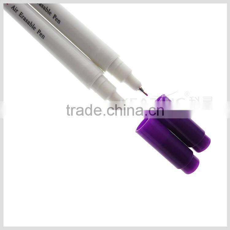 fabric marking pen in 1.0mm+0.5mm fiber tip violet color 2 years shelf life time #AV1005