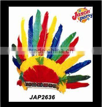 Carnival Accessories Party feather earrings Indian Feathers