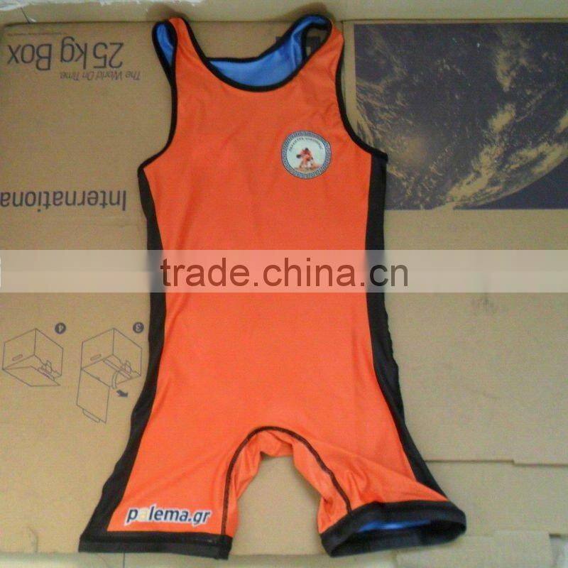 2014 Sublimation Reversible Wrestling Singlets