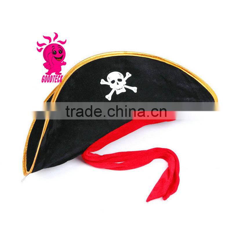 Hot sale 2015 Halloween Pirate Hat for Fancy dress ball