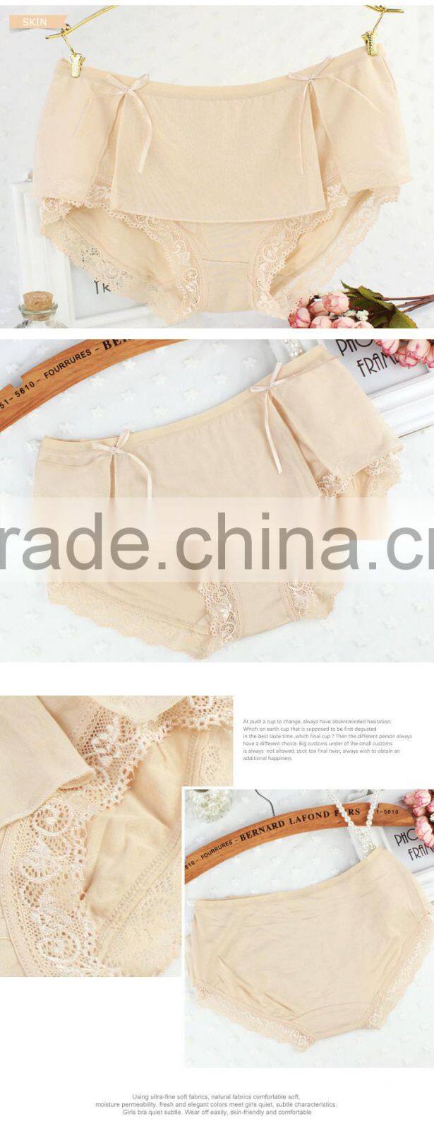 High quality fashion wholesale breathable lace womens underwear sexy young girl wearing underwear