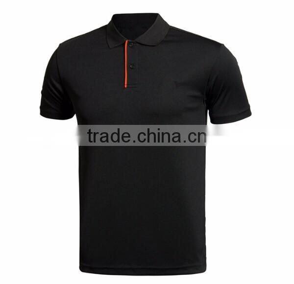 high quality custom 100% polyester dry fit football blank polo shirt