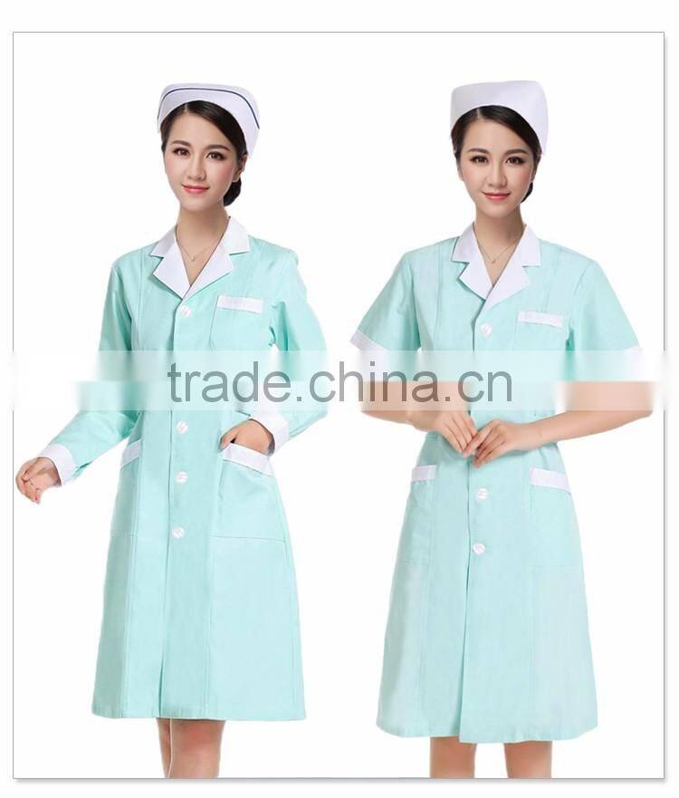 Juqian 2016 custom fashionable colourful cheap workwear hospital uniform nurse uniform