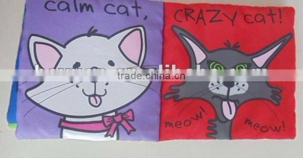 Baby education cloth book for Kids and Babys
