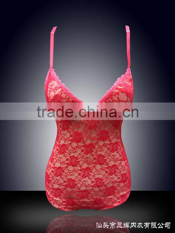 2017 new design women sexy transparent lingerie nighty for honeymoon china manufacturers