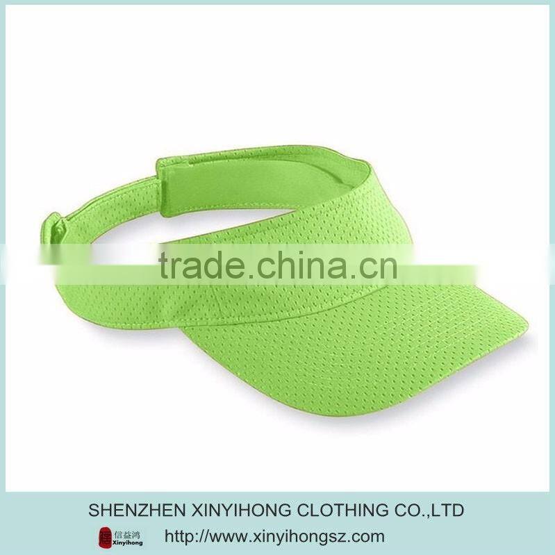 Wholesale Breathable Golf Visor ,High Quality Sport Visor With hook&loop