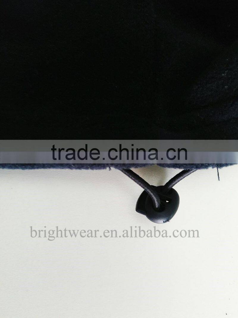 Men's top two-color high visibility polar jacket safety sweatshirt with reflective tapes