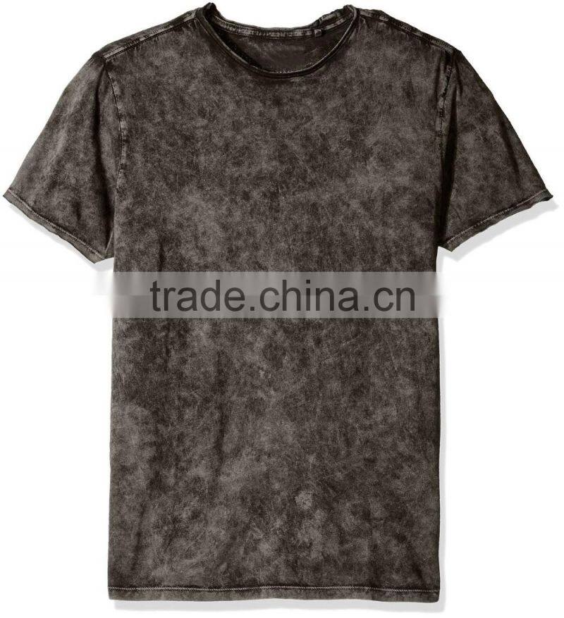 Unisex 100% Cotton Plain Mineral Wash T-Shirt
