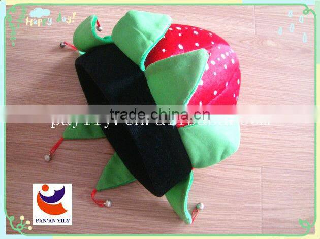 hot sale new flowers style carnival hat party small bell hat