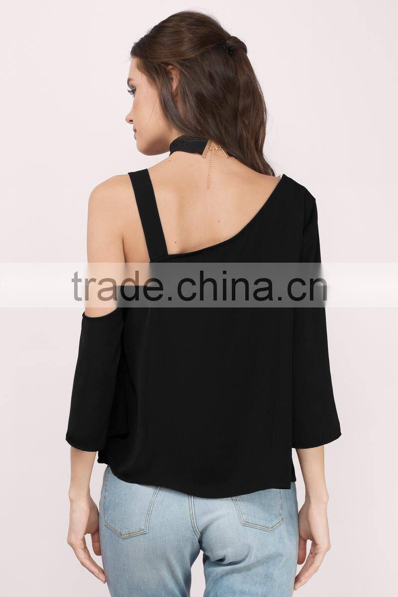 2017 latest fashion design lady clothing summer top women