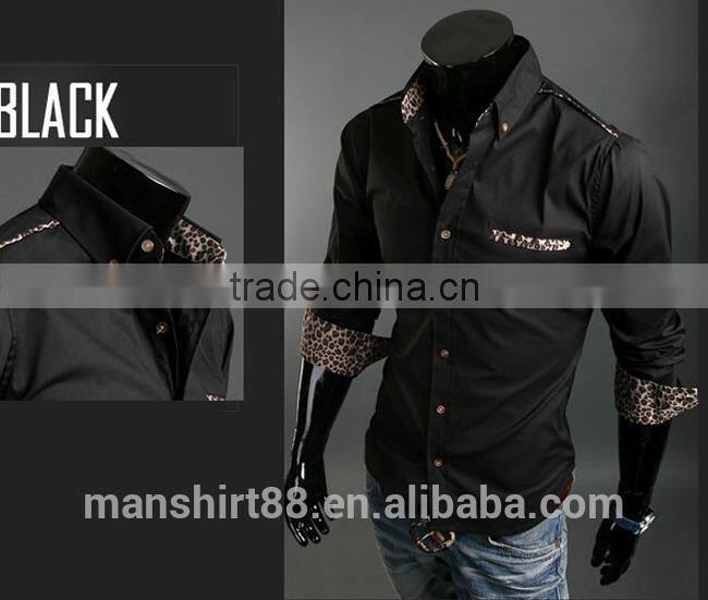 mens slim fit long sleeve organic cotton dress shirt