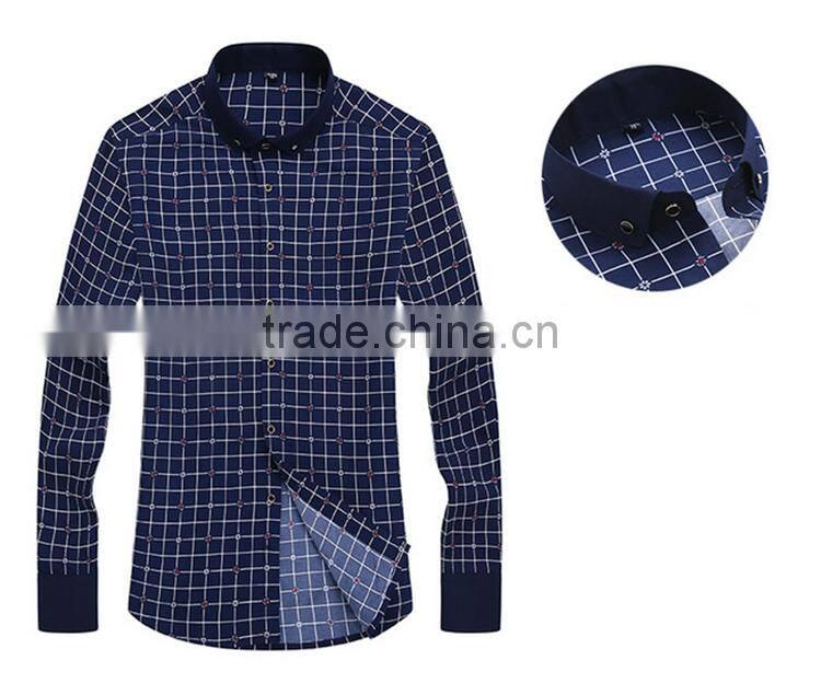 In stock alibaba china shirt manufacturer full size printing long sleeve fashionable fancy printed rounded hem cotton t-shirt