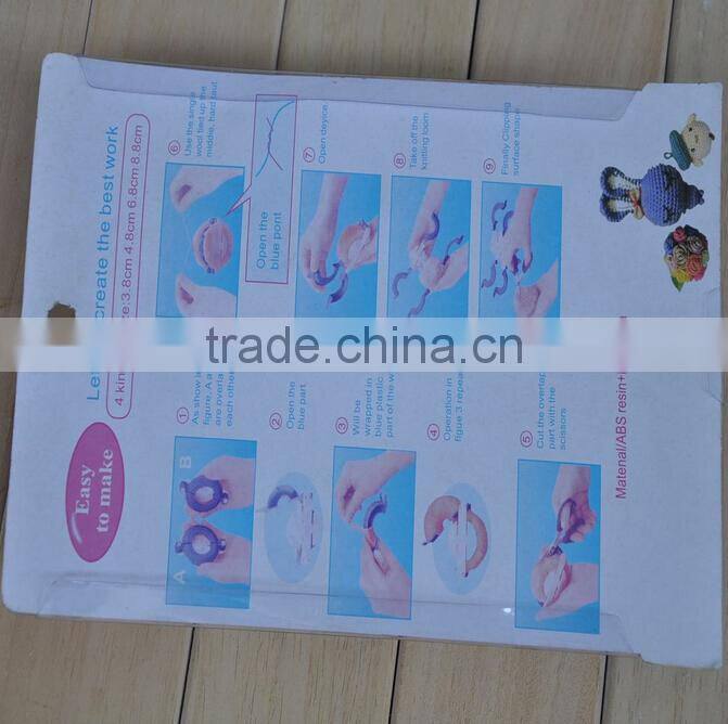 DIY Knitting Loom Tools pom pom maker/ pom device / Ball control /Fluff ball weaver