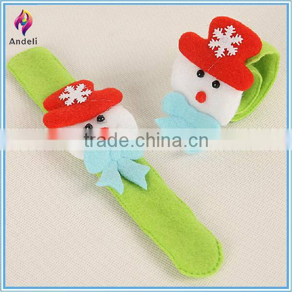 Ally Express Wholesale Christmas Gift Snowman Cicket Child Felt Bracelet