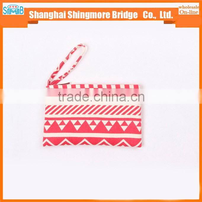 hot sales good quality canvas change purse in low price