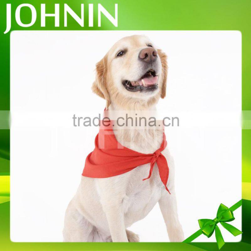 OEM Custom Printed Logo Cute Soft Pet Triangle Dog Bandana
