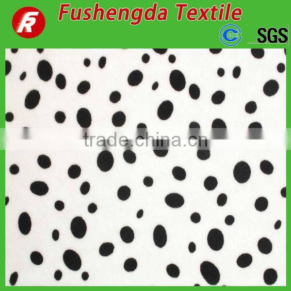 super soft short pile velboa fabric