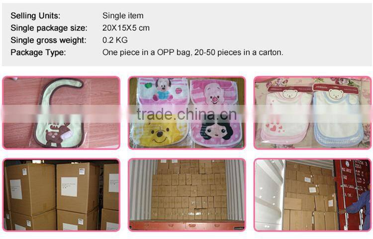 100% cotton baby bibs with embroidery fancy baby bibs