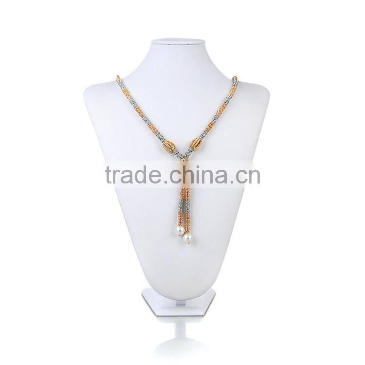 2015 fashion metal chain necklace Circle Necklace289