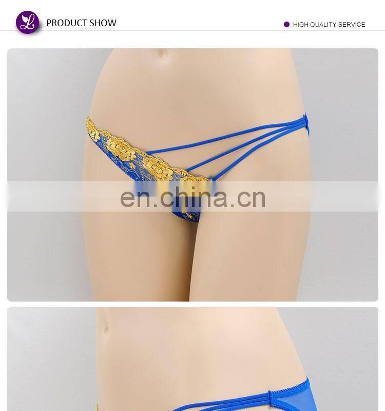 professional lingerie gloden sexy new design sexy g string panty models