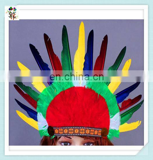 Carnival Party Native American Indian Feather Headdress HPC-0739
