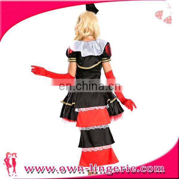 Wholesale sexy puffy red hooded cap lace cosplay halloween costume