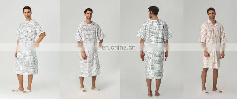 Wrap-over Comfortable Hospital Patient Gown