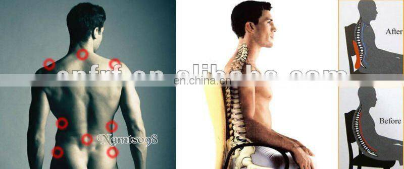 Back Lumbar Head Neck Inflatable Chair Support Cushion Pad Correct Sit posture