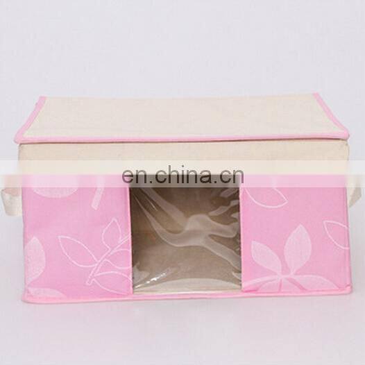 High Quality New Arrivals Non-woven Sundries Storage Box Multipurpose Folding Organizer Children Toy Box S M L