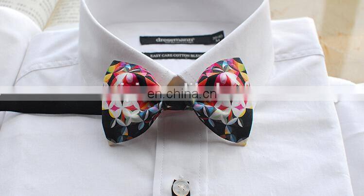 2014 New Silk Mens Pattern Custom Printed Bow Tie