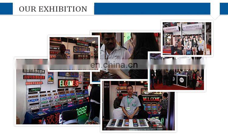 Blue Scrolling Wireless Programmable LED Sign Display Wifi Connection