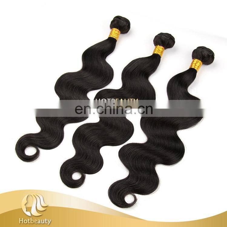 Natural color 1#,1b#,2#,4# No Animal Hair Bundles Shedding Free