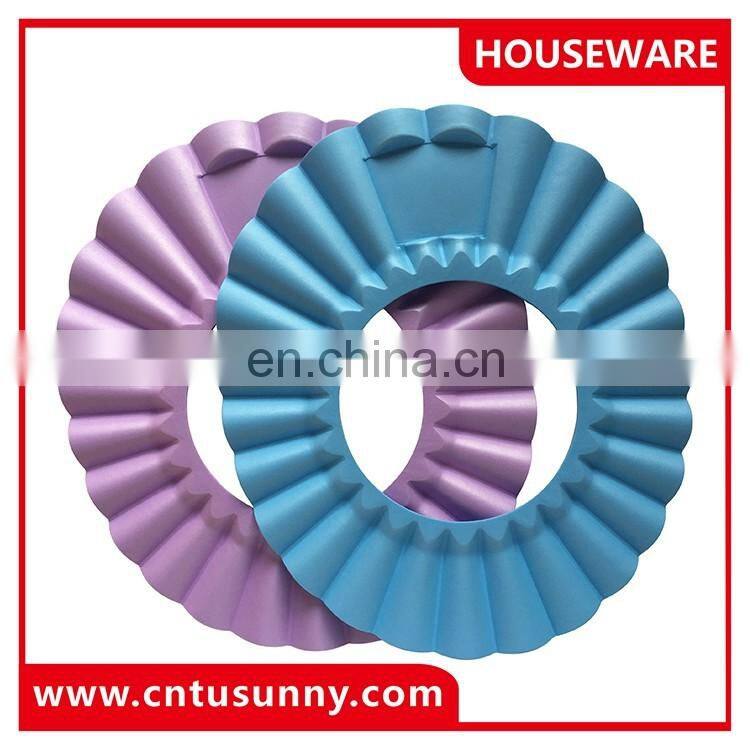 Baby safety Shower shampoo Cap kids bath hat