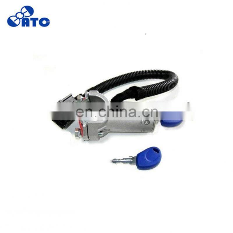 For I-veco D-aily Mk4 2006-12 New Steering Lock Ignition Barrel Switch Starter 2 Keys 2996075 2996076