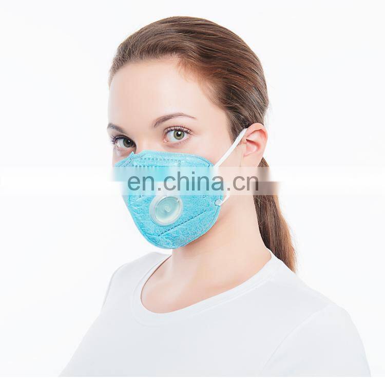 Disposable FFP2 Dust Mask Fold Mask with Valve