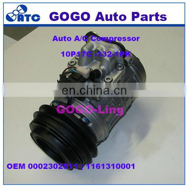 GOGO 10P17C Auto A/C Compressor for Mercedes W126 R107 OEM 0002302511 1161310001