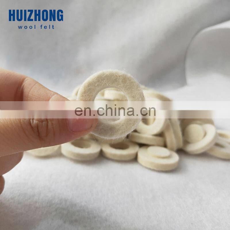 wool felt oil seal gaskets for textile machine using