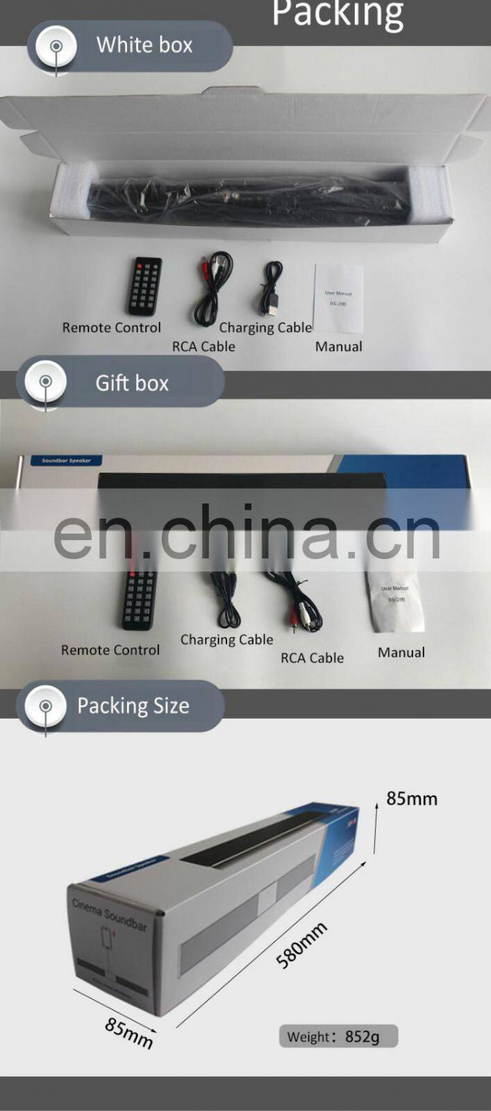 2019 mini bluetooth speaker box custom logo bluetooth Soundbar bluetooth speaker karaoke