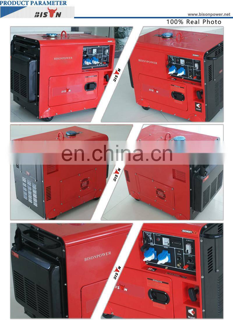Hot Sale BS6500DSE 5KW 418CC Electric Start Power Portable Generator Silent Diesel Generator