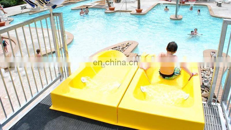 mutong swimming pool park adult water fiberglass slide