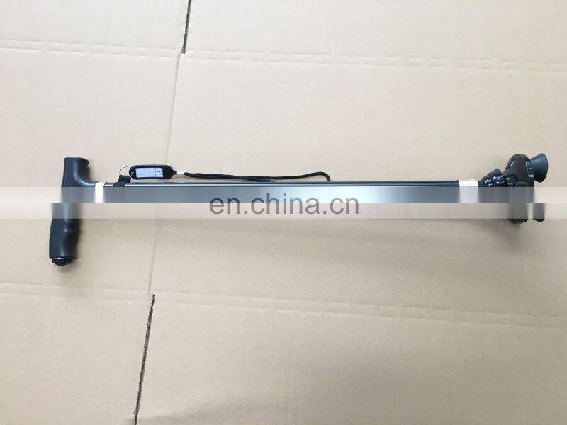 Customized LED Light adjustable folding orthopedic crutch for Elderly