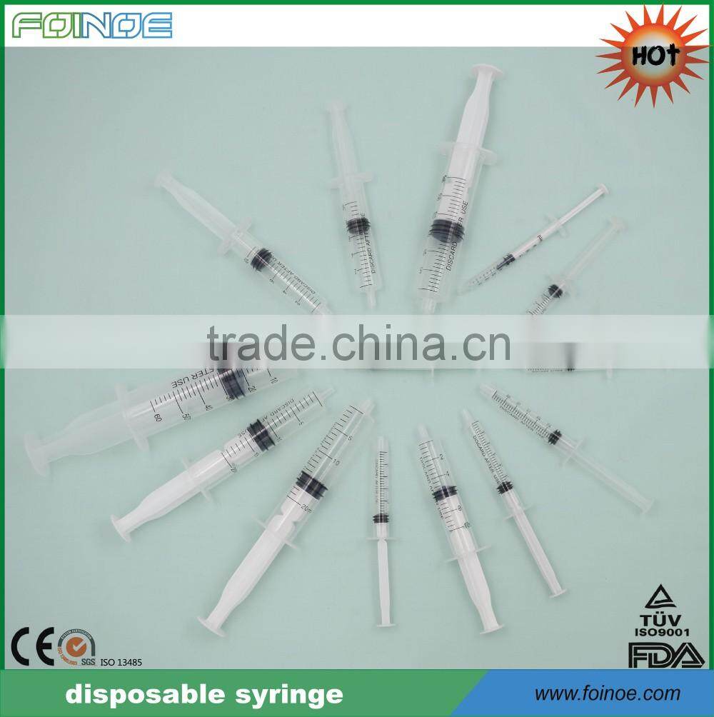 CE approved disposable dental syringe