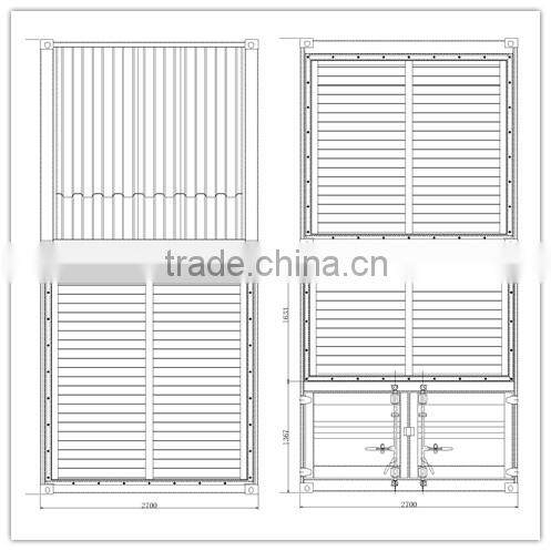 Cargo basket container equipment